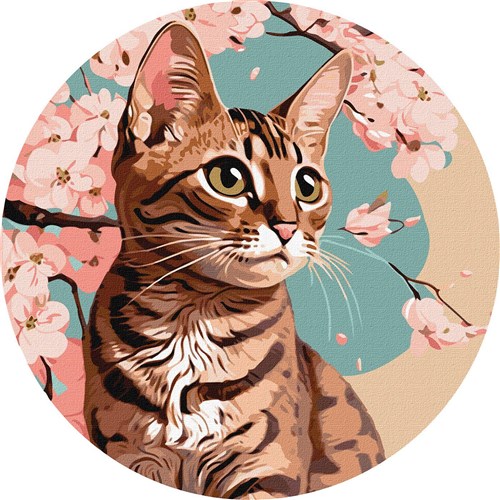 Paint By Numbers Kit Charming Kitten