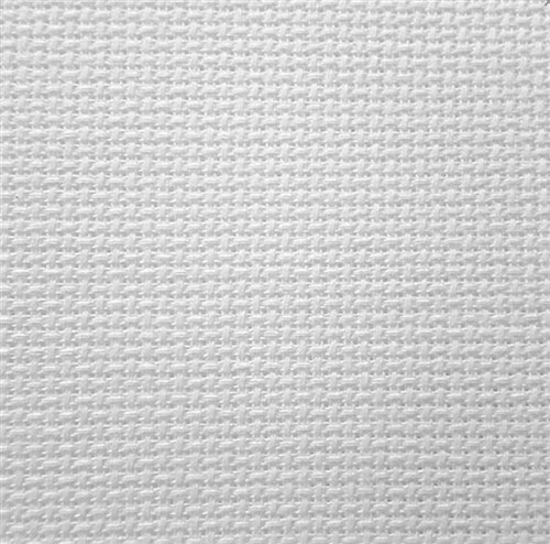 Precut Zweigart Fein-Aida 18 Count White