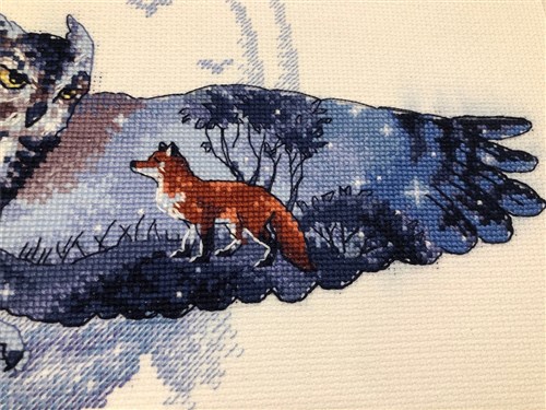 In The Night Forest Cross Stitch Kit