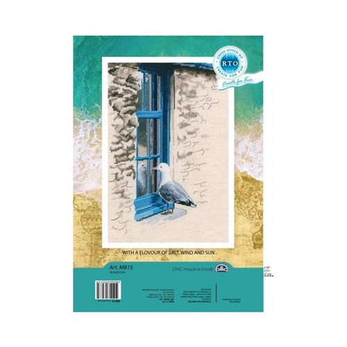 With The Flavour Of Salt Wind And Sun Cross Stitch Kit
