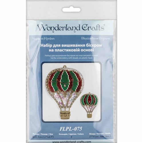 Beadwork Hot Air Balloon Ornament Kit