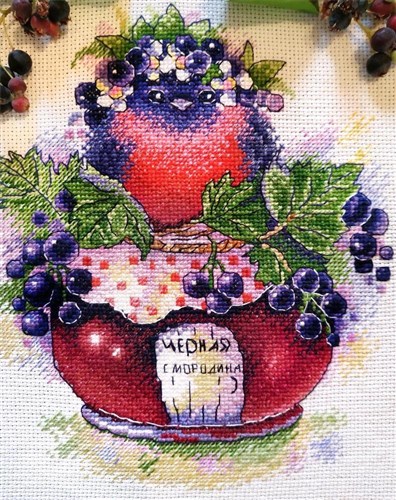 Singing Currant Cross Stitch Kit