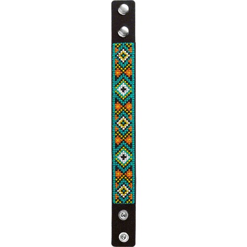 Cross Stitch Kit On Artificial Leather