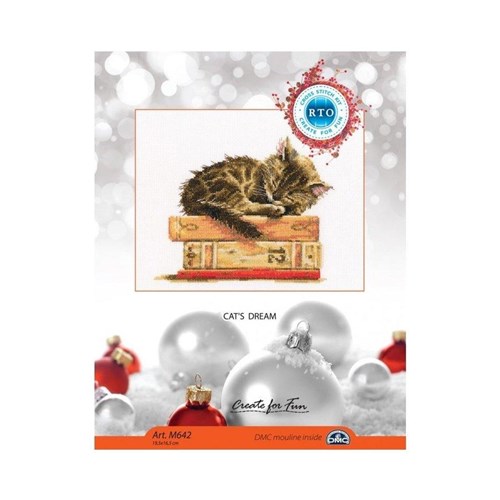 Cat's Dream Cross Stitch Kit