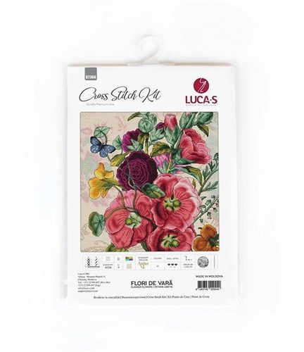 Summer Fowers Cross Stitch Kit