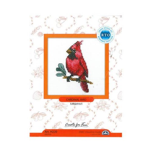 Cardinal Cross Stitch Kit