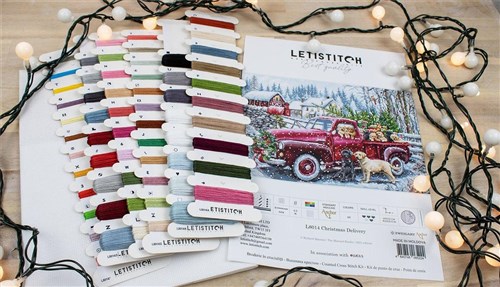 Cross Stitch Kit Christmas Delivery
