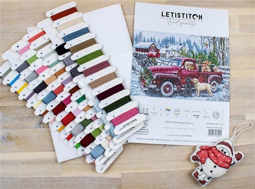 Cross Stitch Kit Christmas Delivery
