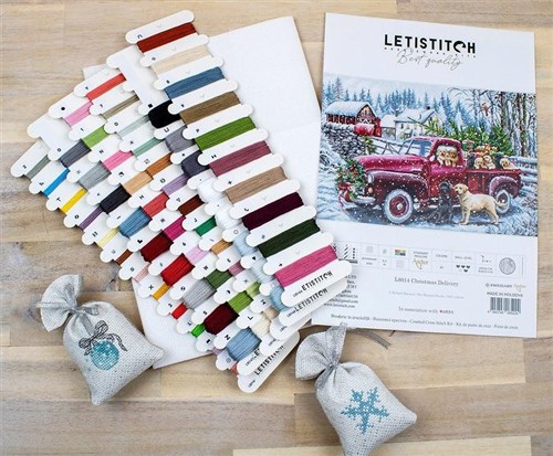 Cross Stitch Kit Christmas Delivery