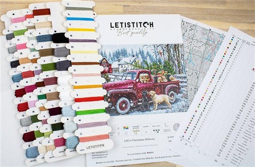 Cross Stitch Kit Christmas Delivery