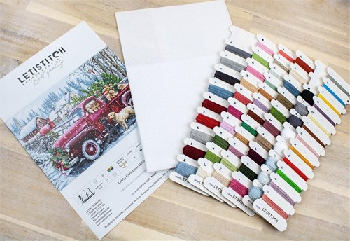 Cross Stitch Kit Christmas Delivery