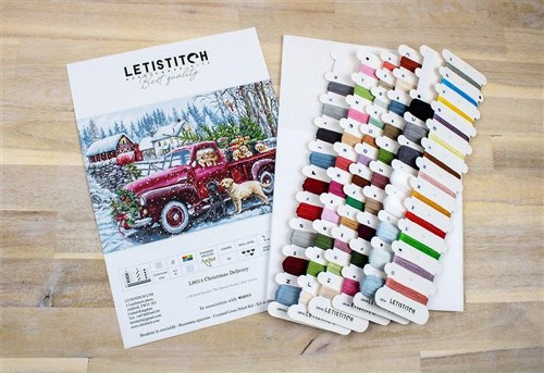 Cross Stitch Kit Christmas Delivery