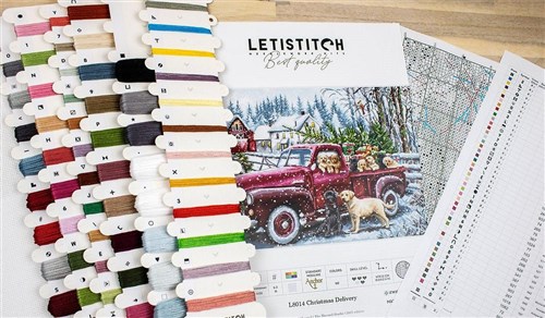 Cross Stitch Kit Christmas Delivery
