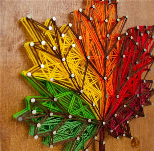 Creative Kit - String Art - Leaf