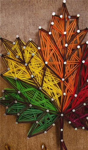 Creative Kit - String Art - Leaf