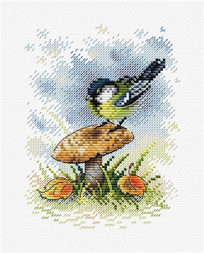 On The Mushroom Forest Edg Cross Stitch Kit