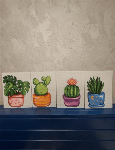 Cactus Cross Stitch Kit