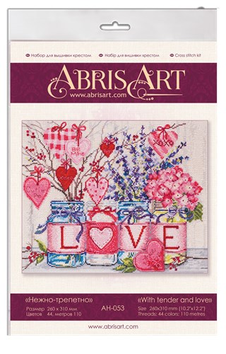Cross Stitch Kit With Tender And Love