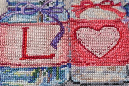 Cross Stitch Kit With Tender And Love