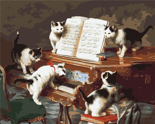 Paint By Numbers Kit Music Pause