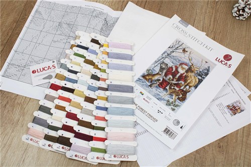 The Forest Friends Cross Stitch Kit