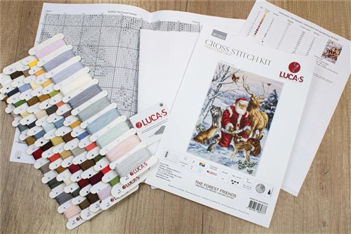 The Forest Friends Cross Stitch Kit