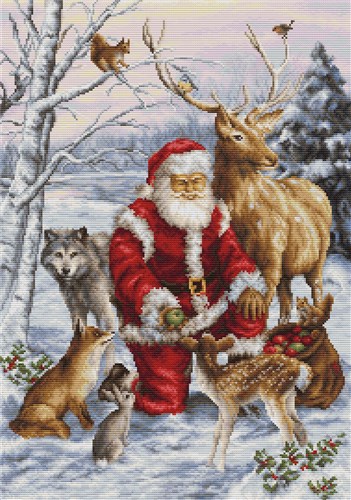 The Forest Friends Cross Stitch Kit