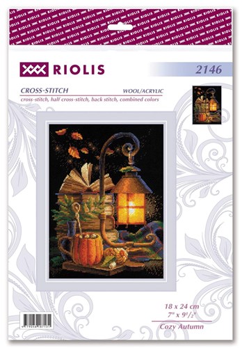 Cozy Autumn Cross Stitch Kit