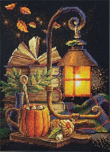 Cozy Autumn Cross Stitch Kit