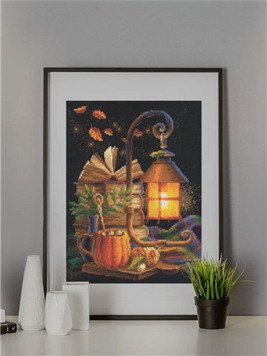 Cozy Autumn Cross Stitch Kit