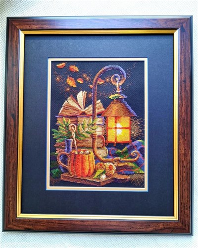 Cozy Autumn Cross Stitch Kit