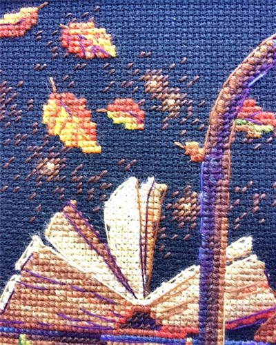 Cozy Autumn Cross Stitch Kit