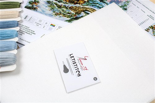 Winter Landscape Cross-Stitch Kit