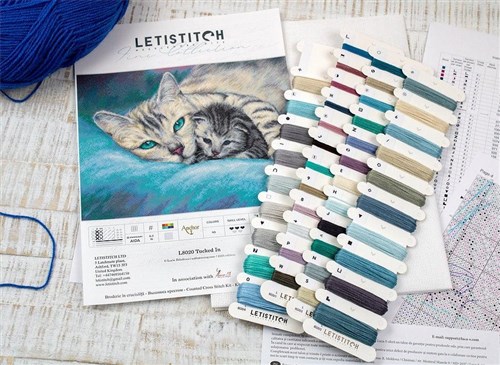 Cross Stitch Kit Tucked In