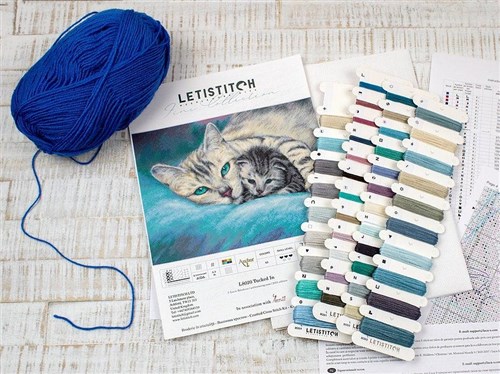 Cross Stitch Kit Tucked In