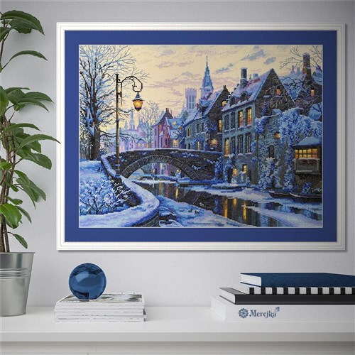 Winter Evening Cross Stitch Kit
