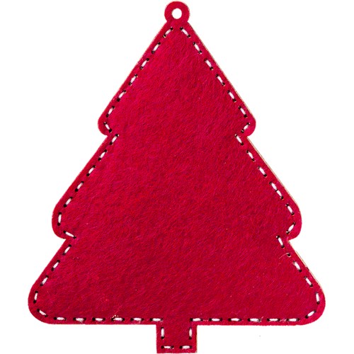 Bead Embroidery Kit On Wood- Tree Ornament
