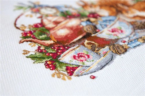 It's Always Tea Time Cross Stitch Kit