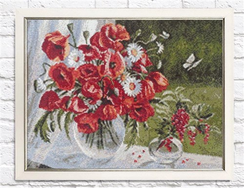 Poppies Diamond Painting Kit