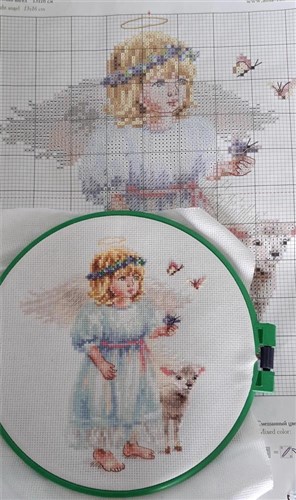 Angel Cross Stitch Kit