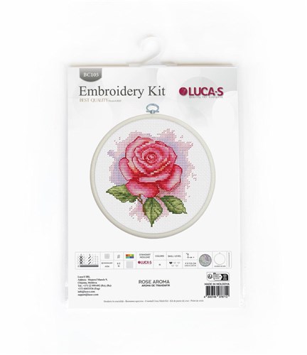 Rose Aroma Cross Stitch Kit