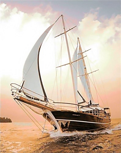 Yacht Diamond Painting Kit