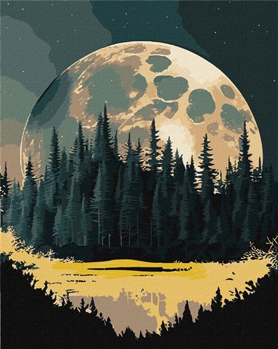 Paint By Numbers Kit Mysterious Edge