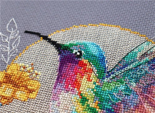 Cross Stitch Kit - Bird Of Paradise