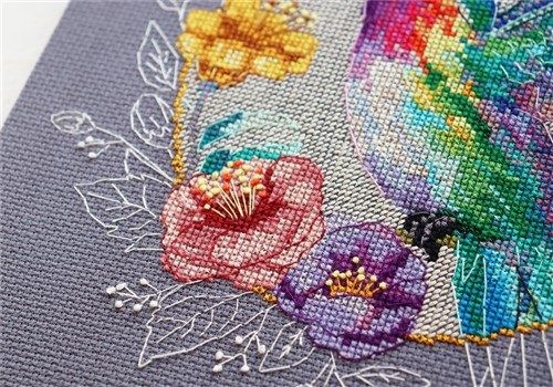 Cross Stitch Kit - Bird Of Paradise