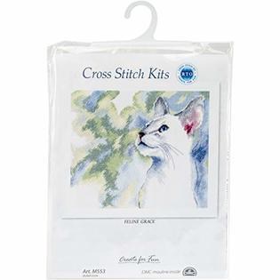 Feline Grace Cross Stitch Kit