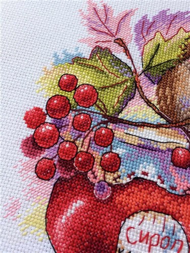 Winged Arrowwood Cross Stitch Kit