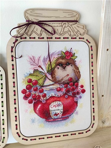 Winged Arrowwood Cross Stitch Kit
