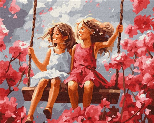 Paint By Numbers Kit - Best friends
