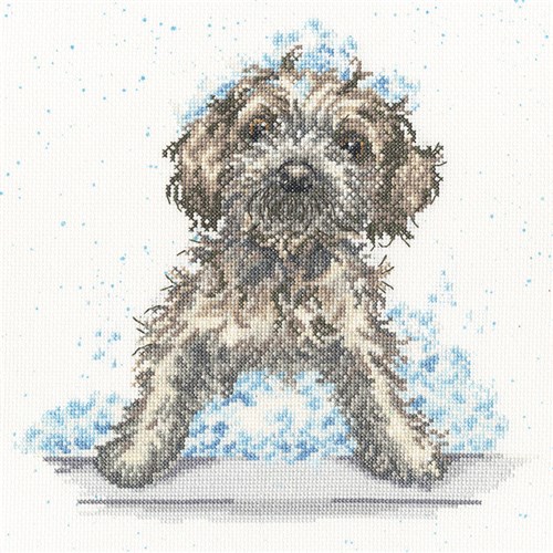 Bubbles And Barks  Cross Stitch Kit